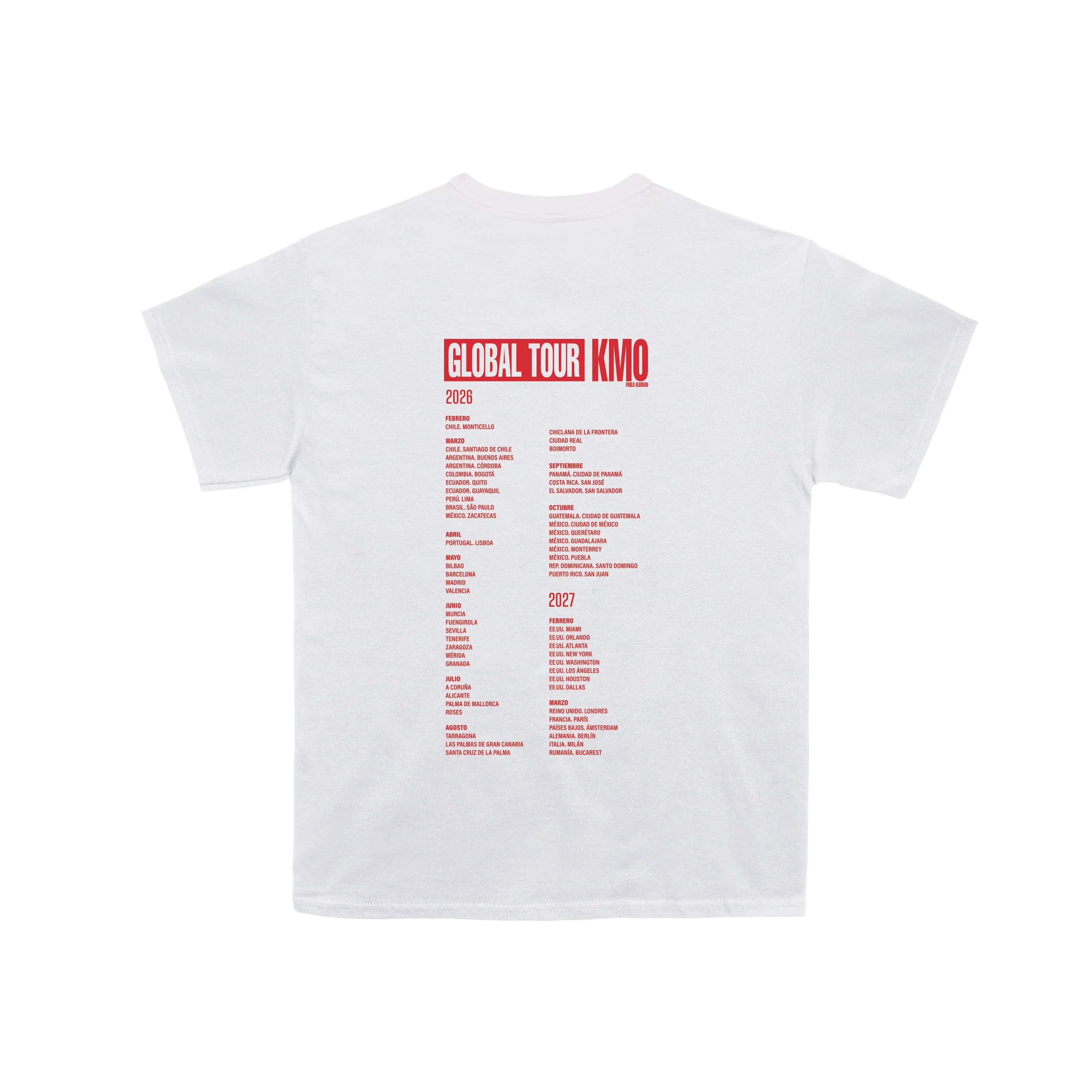 Camiseta Pablo Alborán Niño