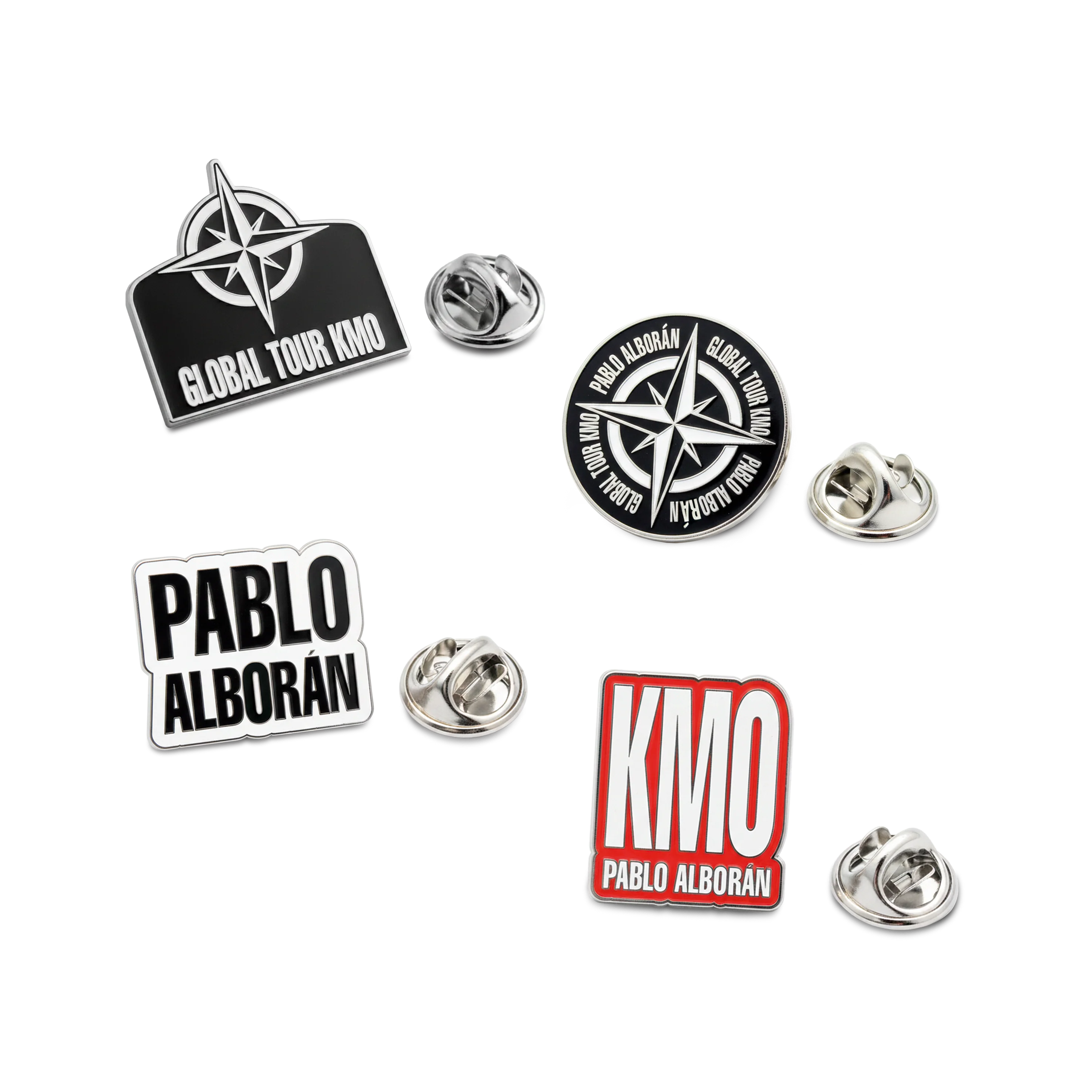 Set de Pines Global Tour KM0
